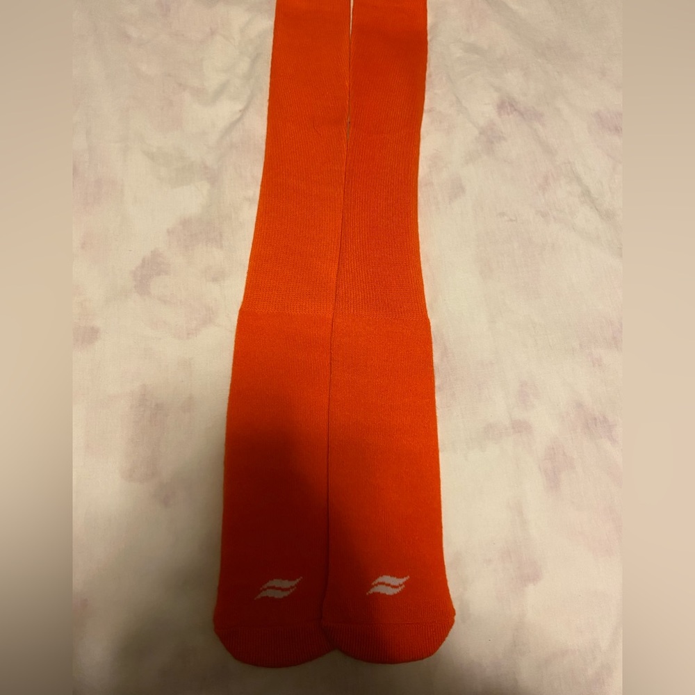 Kid’s Orange Sports Socks Length 24” NWOT